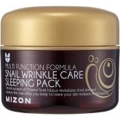 Mizon Snail Wrinkle Care Masca de Noapte - Antirid si Regenerare cu Mucina de Melc si Peptide, 80ml