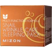 Mizon Snail Wrinkle Care Masca de Noapte - Antirid si Regenerare cu Mucina de Melc si Peptide, 80ml