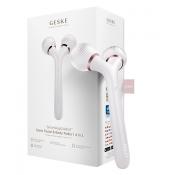 GESKE Sonic Facial and Body Roller 4 in 1 - Aparat de masaj cu vibratii sonice pentru masaj facial si corporal - Starlight