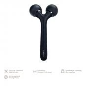 GESKE SmartAppGuided Rola pentru Masaj Facial si Corporal Negru - Tonifiere, Fermitate si Stralucire, 4 in 1