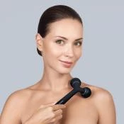 GESKE SmartAppGuided Rola pentru Masaj Facial si Corporal Negru - Tonifiere, Fermitate si Stralucire, 4 in 1