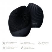 GESKE Sonic Facial Brush 5 in 1 – Aparat Sonic pentru Curățarea Tenului, Negru | German Beauty Tech