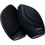 GESKE Sonic Facial Brush 5 in 1 – Aparat Sonic pentru Curățarea Tenului, Negru | German Beauty Tech