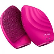 GESKE Sonic Facial Brush 5 in 1 – Aparat Sonic pentru Curățarea Tenului, Magenta | German Beauty Tech