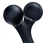 GESKE SmartAppGuided Roller Facial Sonic 4 in 1 Negru - Masaj Facial Antirid si Fermitate, Reduce Cearcanele si Liniile Fine, 1 buc
