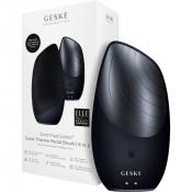 GESKE Sonic Thermo Facial Brush 6 in 1 – Aparat Sonic pentru Curățarea Tenului, Negru | German Beauty Tech