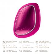 GESKE SonicCare Masca faciala multifunc-ionala Magenta - Terapie LED si masaj sonic pentru hidratare si stralucire, 1 buc