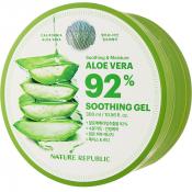 Nature Republic Soothing & Moisture – Gel de Corp Calmant cu Aloe Vera 92% pentru Piele Sensibilă, 300 ml