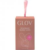 GLOV Spa Line Bentita cosmetica Bunny Ears Roz - Confort si suport elastic pentru demachiere usoara si rutina beauty relaxanta