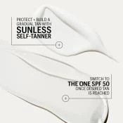 ALLIES OF SKIN Sunless Glow Crema de Fata Autobronzanta SPF50 Natural - Bronz Gradual si Protectie UV, Hidratare si Luminozitate, 50 ml