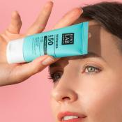 ELYN'S LAB Sunsqueen SPF50 Invisible Aqua Facial Sunscreen, 40 ml - crema de fata formulata cu Uvinul T 150 si Uvinul A Plus, care contribuie la protectia SPF50 impotriva razelor UVB si la protectia UVA, Daily