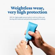 BELIF Super Drops Hydrating Sun Serum SPF 50+ - crema de fata formulata cu acid hialuronic si pantenol, care contribuie la hidratarea pielii si la mentinerea confortului cutanat - 50 ml