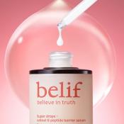BELIF Super Drops Ser de fata cu peptide pentru fermitate - Fermitate si hidratare intensa, 30 ml