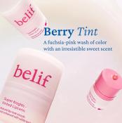 BELIF Super Knights Berry Tinted Lipcerin balsam de buze Berry Tint - hidratare si calmare, 15 ml