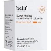 Belif Super Knights Multi Vitamin Lipcerin Balsam de buze 15 ml – Balsam de buze nutritiv cu complex multivitaminic