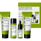 SOME BY MI Super Matcha Pore Care Starter Kit set - curatare pori si reglare sebum si hidratare, 42 ml + 42 g + 30 ml + 10 ml