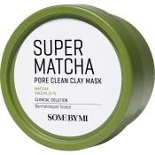 SOME BY MI Super Matcha Pore Clean Clay Mask masca de fata - curatare si calmare si intarire, 100 gr