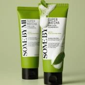SOME BY MI Super Matcha Pore Clean Cleansing Gel Gel de curatare - curatare si control sebum si exfoliere, 100 ml