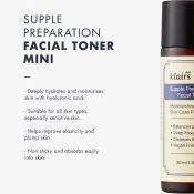 Dear Klairs Supple Preparation Toner de fata 30 ml - Hidratare intensa si calmare, reducere roseata, 30 ml