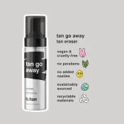 B.tan Tan Go Away – Spumă de corp pentru îndepărtarea autobronzantului, 200 ml