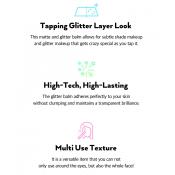 UNLEASHIA Tap Me Palette Duo fard de pleoape No. 2 Groovy - versatilitate si retusuri, 8.4 gr