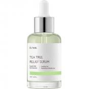 IUNIK Tea Tree Relief Ser pentru fata 50 ml - calmare, hidratare si luminozitate pentru ten sensibil, 50 ml