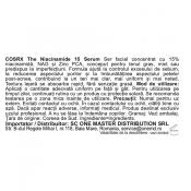 COSRX The Niacinamide 15 Serum, 20 ml - ser de fata formulat cu niacinamida si Zinc PCA, care contribuie la reglarea excesului de sebum si la diminuarea aspectului porilor dilatati