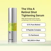 CELIMAX Vita-A Retinol Shot Tightening Ser facial pentru fermitate si elasticitate - Reduce porii si imbunatateste textura pielii, 30 ml