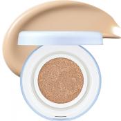 BLACK ROUGE Thin Layer Clear Cushion - fond de ten cushion cu textura lejera, finisaj semi-stralucitor si protectie solara SPF50+ PA++++, care contribuie la uniformizarea aspectului tenului si la estomparea vizibila a imperfectiunilor - 25C Nuts
