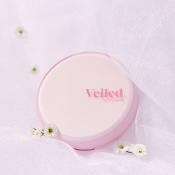 BLACK ROUGE Thin Layer Veiled Cushion - fond de ten tip cushion cu textura fina, semi-mata, care ofera protectie solara ridicata SPF 50+/PA++++, acoperire construibila si un efect de estompare a porilor si imperfectiunilor, pentru un aspect neted si uniform - 21V Veil