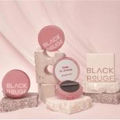 Black Rouge Thin Layer Velour Cushion – Fond de Ten Lichid cu Acoperire Lejeră VC01 Porcelain | Look Impecabil și Natural