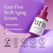PURITO Timeless Bloom Ser facial anti-rid cu Bakuchiol - Fermitate si hidratare intensa, 30 ml