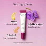 PURITO Timeless Bloom Crema de fata anti-rid cu Retinol - Fermitate si Elasticitate, 30 ml