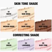 Tfit Translucent Set Finishing Powder 2.2 Dark Beige - control ulei si uniformizare 7 gr