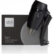 GHD Flight Uscator de Par pentru Calatorie Negru - Uscare Rapida si Protectie Termica, 300g