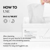 VT COSMETICS TX-Toning Daily Mask masca de fata - luminozitate si hidratare, 30 buc