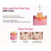 PURITO TXA 6 Niacinamide 10 Retinal ser de fata - luminozitate si fermitate, 30 ml