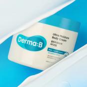 DERMA:B Ultra Moisture Body Cream - crema de corp formulata cu ulei de masline si alantoina, care contribuie la hidratarea pielii si la mentinerea unui aspect sanatos al pielii - 430 ml