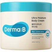 DERMA:B Ultra Moisture Body Cream - crema de corp formulata cu ulei de masline si alantoina, care contribuie la hidratarea pielii si la mentinerea unui aspect sanatos al pielii - 430 ml