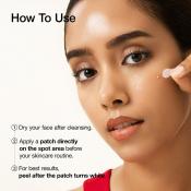 Ultra-Thin Spot Cover Patch Plasturi pentru acnee 75 buc