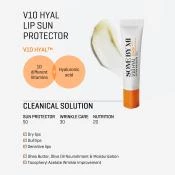 SOME BY MI V10 Hyal Lip Protector balsam de buze - protectie si hidratare si reparare, 7 ml