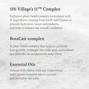 VILLAGE 11 FACTORY Vegan Deep Moisture Scalp Shampoo Sampon - hidratare si echilibru, 300 gr