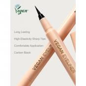 MIZON Vegan Beauty Tus de Ochi Negru Intens - Rezistenta la Apa si Aplicare Usoara, 0.5 g