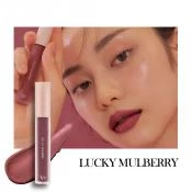 VILLAGE 11 FACTORY Velvet Fit Lip Tint Ruj Lichid Lucky Mulberry - Hidratare Intensa si Finish Mat Catifelat, 4.7g