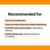 Dear Klairs Vita 10 Radiance Sheet Mask, 25 ml - masca de fata formulata cu vitamina C si acid hialuronic, care contribuie la hidratarea pielii si la uniformizarea aspectului tenului