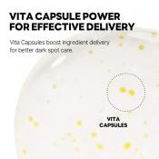 ROUND LAB Vita Niacinamide Dark Spot Serum 30 ml - Ser de fata formulat cu niacinamida si acid tranexamic, care contribuie la estomparea petelor pigmentare si la uniformizarea nuantei pielii