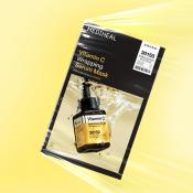 MEDIHEAL Vitamin C Wrapping Serum Mask Brightening 25 ml - Masca de fata formulata cu niacinamida si vitamina C, care contribuie la uniformizarea aspectului tenului si la diminuarea aspectului petelor