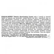 EQQUALBERRY Vitamin Illuminating Cream, 50 ml - Crema de fata formulata cu niacinamida si acid tranexamic, care contribuie la uniformizarea tonului pielii si la diminuarea aspectului petelor pigmentare