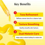 EQQUALBERRY Vitamin Illuminating Serum - ser de fata formulat cu apa de acerola si acid tranexamic, care contribuie la luminozitate si uniformizarea tonului pielii - 30 ml