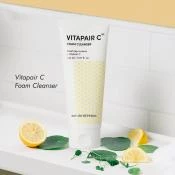 NATURE REPUBLIC Vitapair C Spuma de curatare pentru fata Revitalizare si Stralucire - curatare profunda si hidratare intensa, 150 ml